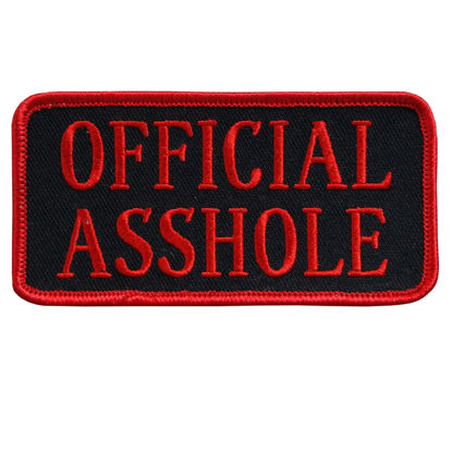 Imagine Emblema Offcial Asshole Patch 10cm/5cm