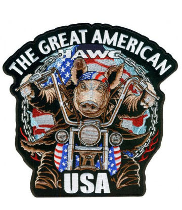 Imagine Emblema Great American Hawg Patch 10cm/10cm