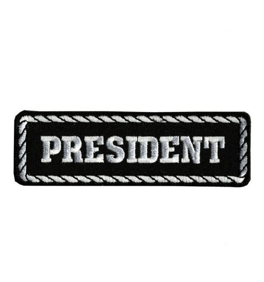 Imagine Emblema President Patch 10cm/3cm