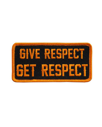 Imagine Emblema Give Respect Get Respect Patch 10cm/5cm