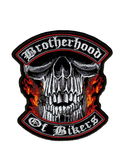 Imagine Emblema Brotherhood of Bikers Patch 10cm/10cm