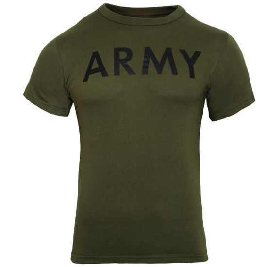 Imagine Army Physical Training T-Shir,  Army Green, Marimi pana la 3XL