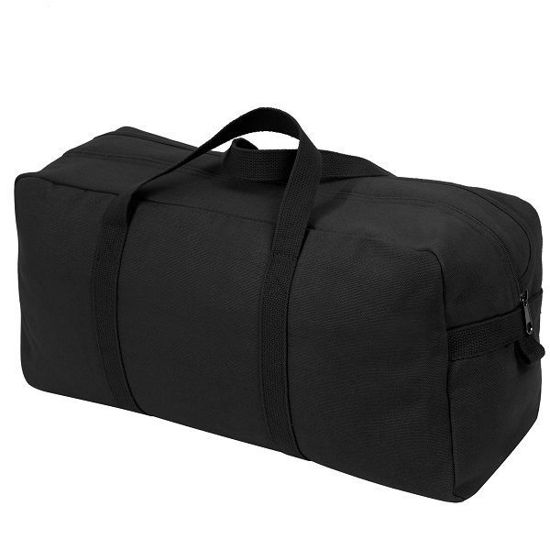 Imagine Geanta Tanker Style/Canvas Equipment Bag Black