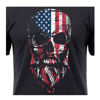Imagine US Flag Bearded Skull T-Shirt marimi pana la 3XL
