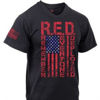 Imagine Athletic Fit R.E.D. (Remember Everyone Deployed) T-Shirt Black Marimi pana la 3XL, Bl;ack