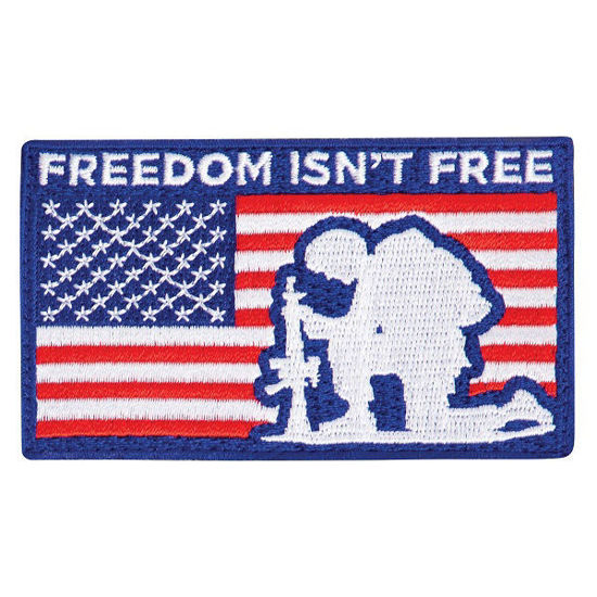 Imagine Emblema Brodata / Patch Militar Freedom Isn’t Free
