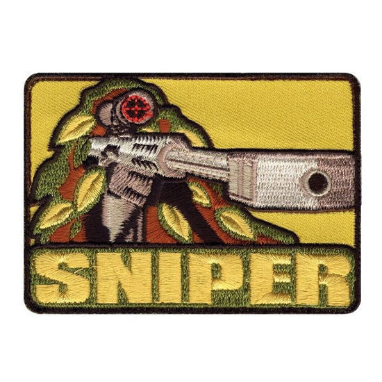 Imagine Emblema Brodata / Patch Militar Sniper