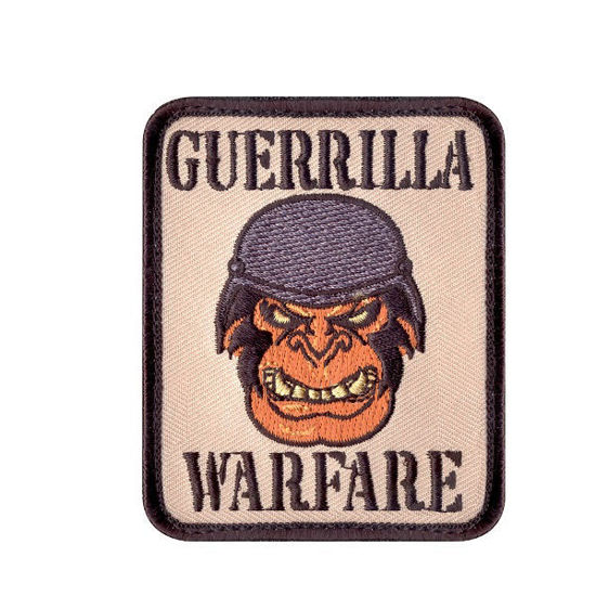 Imagine Emblema Brodata / Patch Militar Guerrilla Warfare